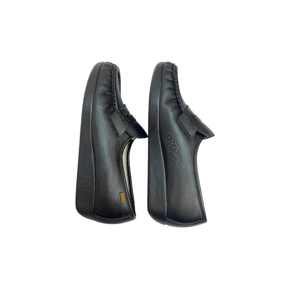 NWB! SAS Womens Classic Slip On Comfort Loafer Black 6 W - Wide (C) - Picture 7 of 9